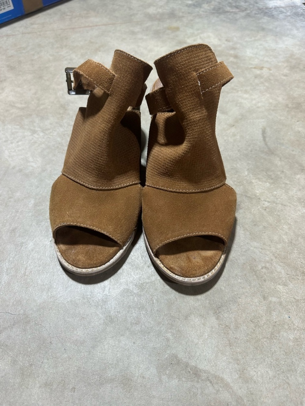 Roan by Bed Stu Christine block heel sling back sandal